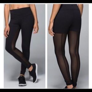 Lululemon mesh back leggings